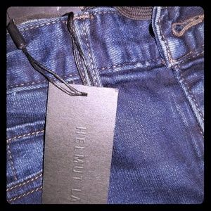 Helmut Lang skinny jeans size 24 dark blue